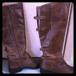MATTISE brown riding boots EUC SIZE 7